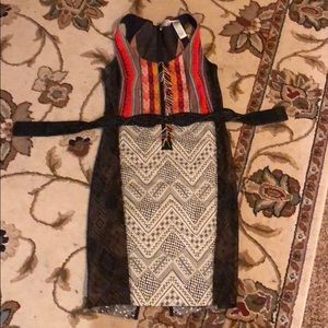 Vibrant sheath dress